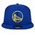 Boné New Era 5950 Golden State Warriors Fitted Azul - Imagem 3