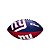 Bola Futebol Americano Wilson New York Giants Team Jr - Imagem 1