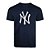 Camiseta New Era New York Yankees Big Logo Azul Marinho - Imagem 1