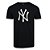 Camiseta New Era New York Yankees Big Logo Preto - Imagem 1