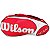Raqueteira Wilson Team X6 Vermelho/Branco - Imagem 2
