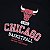 Moletom New Era Chicago Bulls NBA Club House Capuz Preto - Imagem 3