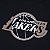 Camiseta New Era Los Angeles Lakers NBA Regular Core Preto - Imagem 3