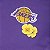 Camiseta New Era Los Angeles Lakers NBA City Icons Roxo - Imagem 3