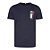 Camiseta Tommy Hilfiger H Emblem Tee Azul Marinho - Imagem 1
