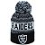 Gorro Touca Oakland Raiders Wintry Pom - New Era - Imagem 1