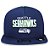 Boné Seattle Seahawks 950 A-Frame Trucker Sports - New Era - Imagem 3