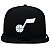 Boné New Era 950 Utah Jazz Aba Reta Preto - Imagem 3