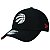 Boné New Era 940 Toronto Raptors Aba Curva Preto - Imagem 1