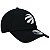 Boné New Era 940 Toronto Raptors Aba Curva Preto - Imagem 4