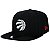 Boné New Era 950 Toronto Raptors Aba Reta Preto - Imagem 1