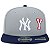Boné New Era 950 New York Yankees Club House Cinza - Imagem 3