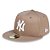 Boné New York Yankees 5950 White on Brown Fechado - New Era - Imagem 1