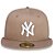 Boné New York Yankees 5950 White on Brown Fechado - New Era - Imagem 3