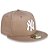 Boné New York Yankees 5950 White on Brown Fechado - New Era - Imagem 4