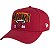 Boné New Era 940 A-Frame Miami Heat Sport Vermelho - Imagem 1
