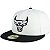 Boné New Era 5950 Chicago Bulls Core Aba Reta - Imagem 1