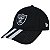 Boné New Era 940 Las Vegas Raiders Core Preto Aba Curva - Imagem 1