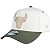 Boné New Era 940 A-Frame Chicago Bulls Dual Color Off White - Imagem 1