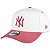 Boné New Era 940 A-Frame New York Yankees Core Winecork - Imagem 1
