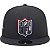 Boné New Era 950 NFL Shield Draft Cinza Escuro - Imagem 3