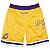 Bermuda New Era Los Angeles Lakers Core Amarela - Imagem 2