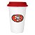 Copo de Café em Cerâmica San Francisco 49ers - NFL - Imagem 1
