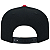 Boné New Era 950 Chicago Bulls Core Aba Reta Preto - Imagem 2