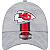 Boné New Era 940 Kansas City Chiefs NFL Sideline Cinza - Imagem 3