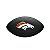 Bola Futebol Americano Denver Broncos Team Logo Black - Wilson - Imagem 1