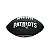 Bola Futebol Americano New England Patriots Team Logo Black - Wilson - Imagem 2