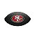 Bola Futebol Americano San Francisco 49ers Team Logo Black - Wilson - Imagem 1