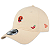 Boné New Era 920 Emoji Aba Curva Bege - Imagem 1