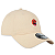 Boné New Era 920 Emoji Aba Curva Bege - Imagem 4