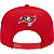 Boné New Era 950 Tampa Bay Buccaneers NFL Draft Vermelho - Imagem 2