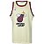 Regata New Era All Core NBA Miami Heat Amarelo - Imagem 1