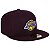 Boné New Era 5950 Los Angeles Lakers NBA Logo History - Imagem 4
