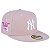 Boné New Era 5950 New York Yankees MLB Core Rosa Claro - Imagem 4