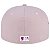 Boné New Era 5950 New York Yankees MLB Core Rosa Claro - Imagem 2