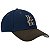 Boné New Era 3930 Los Angeles Dodgers MLB Core Marinho - Imagem 4