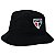 Chapéu Bucket New Era São Paulo Futebol Clube Preto Preto - Imagem 3