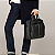 Pasta Bolsa Tommy Hilfiger Corporate Woven Preto - Imagem 4