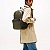 Mochila Tommy Hilfiger Metal Double Zip 14 Litros Verde - Imagem 5