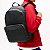 Mochila Tommy Hilfiger Metal Double Zip 14 Litros Preto - Imagem 5