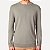 Suéter Tricot Reserva Gola Careca Masculino Cinza Militar - Imagem 3