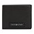 Carteira Tommy Hilfiger Monogram Leather Mini Preta - Imagem 1