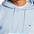 Moletom Canguru Tommy Hilfiger Mini Flag Terry Azul Claro - Imagem 3