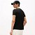 Camiseta Tommy Hilfiger Stretch Slim Fit Masculina Preta - Imagem 4