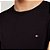 Camiseta Tommy Hilfiger Stretch Slim Fit Masculina Preta - Imagem 5