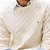Suéter Tommy Hilfiger Manga Longa Classic Cable Crew Creme - Imagem 3